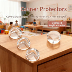 10PCS Children Baby Safety Silicone Protector Table Corner Edge Protection Cover Children Anticollision Edge Guards