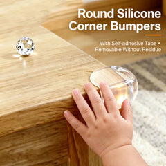 10PCS Children Baby Safety Silicone Protector Table Corner Edge Protection Cover Children Anticollision Edge Guards