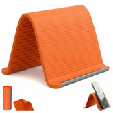 Portable Foldable Silicone Phone Holder, Bendable Freely into Any Shape, Multi-Angle Adjustable Stand for Mobile Phone Devices