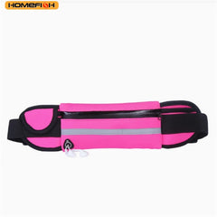HOMEFISH New Waterproof Sports Waist Bag, Dedicated Close-Fitting Waist Pack for Running and Cycling, Multifunctional Portable