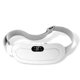 Electric Waist Massage Period Cramp Massager Vibrating Heating Belt for Menstrual Waist Stomach Abdominal Warm Palace Belt
