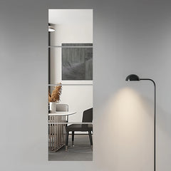 Rectangle Acrylic Mirror Stickers Flexible Mirror Stickers DIY Art Living Room Decoration For Door Wardrobe Home Decor