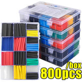 Heat Shrink Tube Kit Thermoresistant Tubing Heat Shrink Wire Wrapping Electrical Connection Cable Insulation Sleeved Protecter