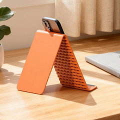Portable Foldable Silicone Phone Holder, Bendable Freely into Any Shape, Multi-Angle Adjustable Stand for Mobile Phone Devices