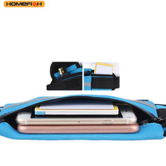 HOMEFISH New Waterproof Sports Waist Bag, Dedicated Close-Fitting Waist Pack for Running and Cycling, Multifunctional Portable