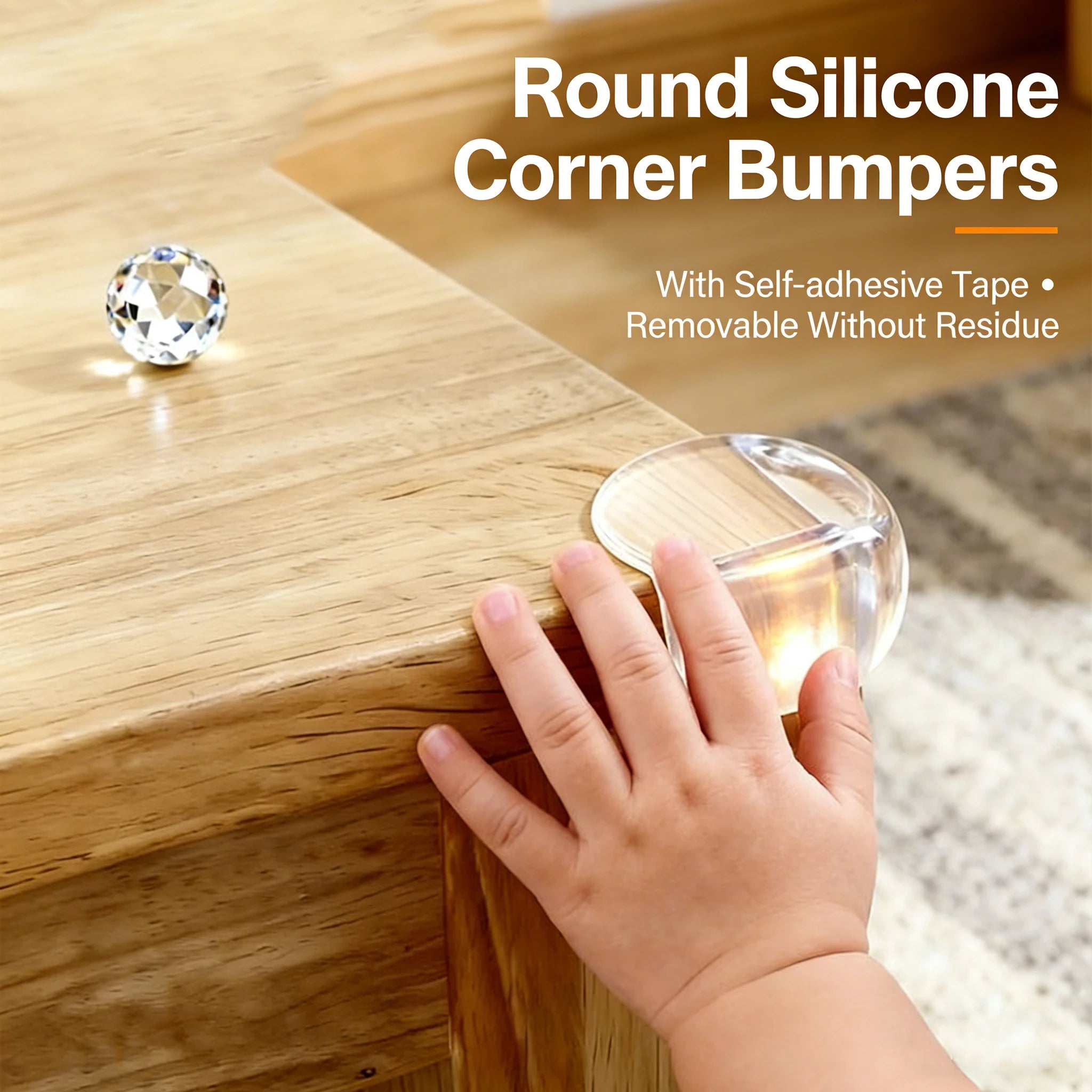 10PCS Children Baby Safety Silicone Protector Table Corner Edge Protection Cover Children Anticollision Edge Guards