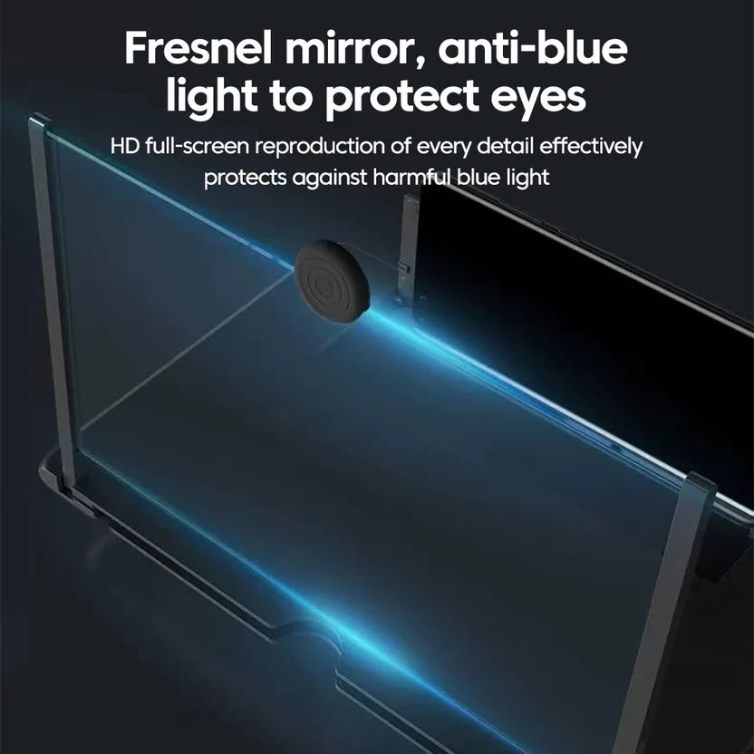 14 Inch PhoneScreen Amplifier,Portable Movie Enlarger With Lazy Stand