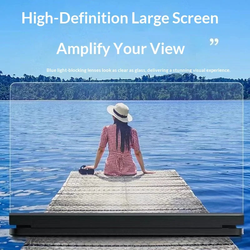Portable Phone Screen Amplifier for Immersive Movie Watching