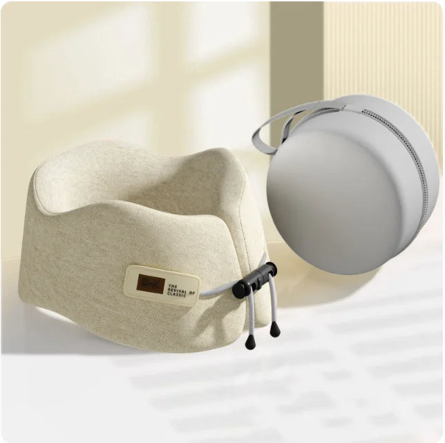 U Shaped Memory Foam Neck Pillows Soft Travel Pillow Massage Neck Pillow Sleeping Airplane Pillow Cervical Healthcare Bedding