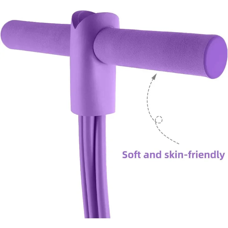 Tensioner Multi-Functional Household Fitness Yoga Abdominal Strengthening Elastic Band Tension Rope Sit-Up Assistive