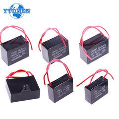 CBB61 Capacitor 450vac Fan Starting Capacitor 450V Fan Capacitors 1UF/1.2UF/1.5UF/2UF/2.5UF/3UF/4UF/5UF/6UF/10UF
