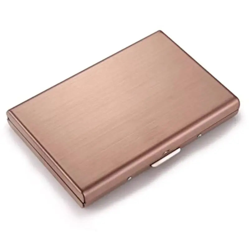 Card Holder Wallet Minimalist Slim Metal RFID Blocking Card Protector Pop Up Credit Card Wallets for Men
