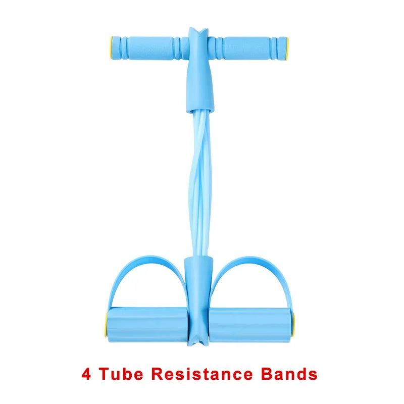 Tensioner Multi-Functional Household Fitness Yoga Abdominal Strengthening Elastic Band Tension Rope Sit-Up Assistive