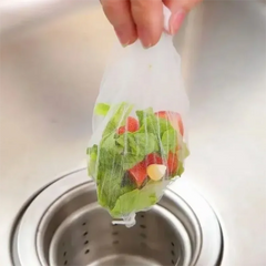 50-200Pcs Disposable Kitchen Sink Filter Sewer Drain Anti-blocking Garbage Bag Pool Leak Mesh Bag Mesh Strainer Sink Garbage Net