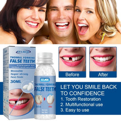 False Teeth Temporary Tooth Repair Set Denture Adhesive Teeth Dentist
