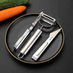 Multifunctional Vegetable Peeler Stainless Steel Potatoes Carrots Grater Fruit Peeler Cutter Melon Planer Kitchen Gadgets