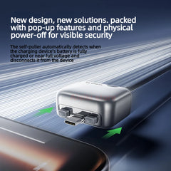 KUWAJIA KH-51 140W Fast Charging Power Disconnector Full Charge Auto Pop Separator for Mobile Phone Tablet