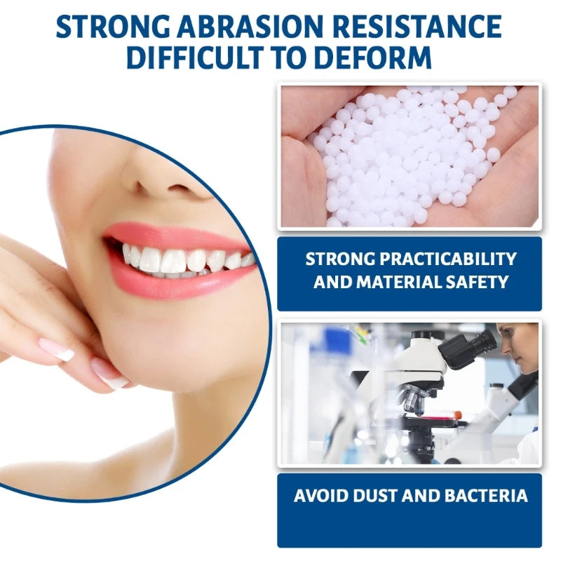 False Teeth Temporary Tooth Repair Set Denture Adhesive Teeth Dentist