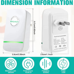 2026 New Energy Saving Device Household Power Saver Plug in Reduces Energy Costs Stabilize Voltage and Protect Circuit