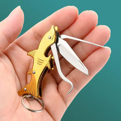 Multi-Function keychain Can Open Bottle Toothpick Knife Pick Teeth Carry Around Activities Exquisite Gifts