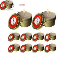 Power Outage Candles Unscented Candles with Jar 30 Hours Long Burning 3-Wick Lamp for Home Outdoor Activities Survival Fishing