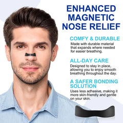 Anti-Snore Nose Strips, 30-Day Supply Nasal Dilator Opener, Effective Snoring Relief & Nighttime Breathing Support, Congestion Free Sleep