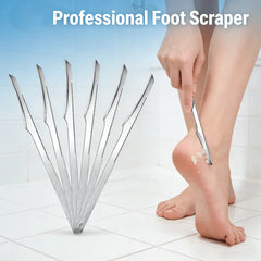 3/6pcs Stainless Steel Foot Razors,Removers for Dead Light Beige And,Foot Care Tools for Men and Women,Toenail Scraper Manicure