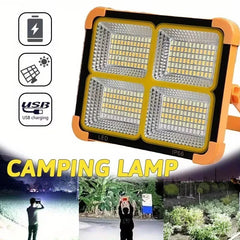 Super Bright Solar Handheld Light Rechargeable Spotlight Garden Outdoor Camping Portable High Power Emergency Lighting Lantern