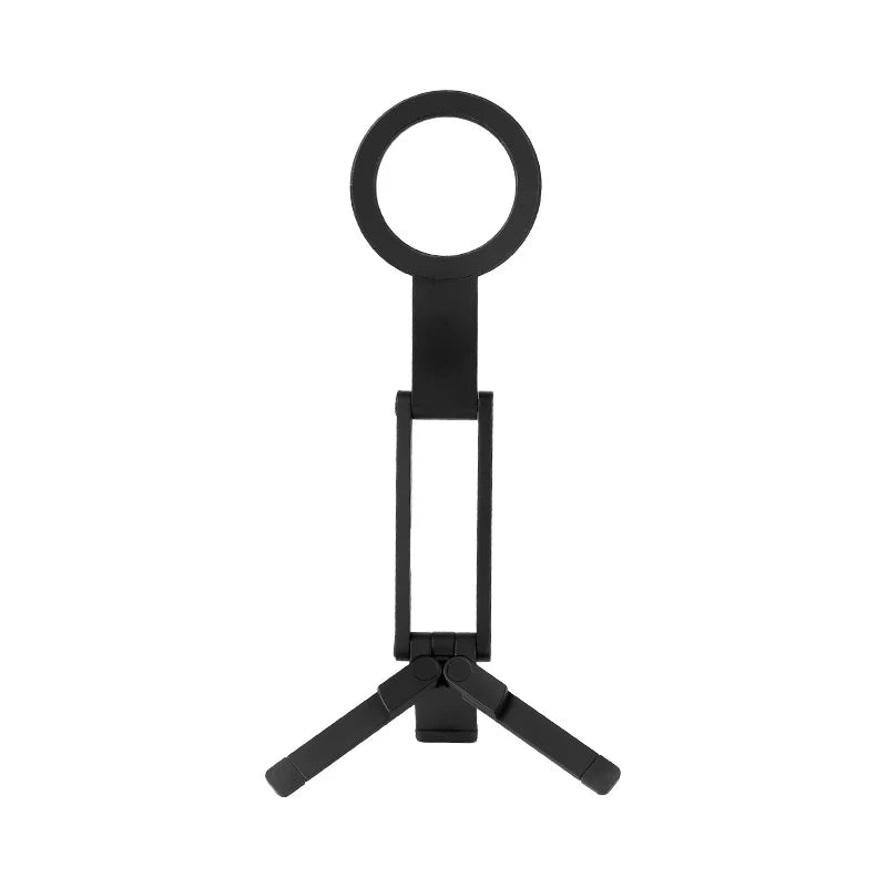 Portable Phone Holder Stand Foldable Magnetic Cell Phones Tripod Mount For iPhone 16 15 14 13 12 Pro Max Xiaomi Huawei