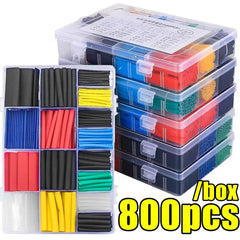 Heat Shrink Tube Kit Thermoresistant Tubing Heat Shrink Wire Wrapping Electrical Connection Cable Insulation Sleeved Protecter