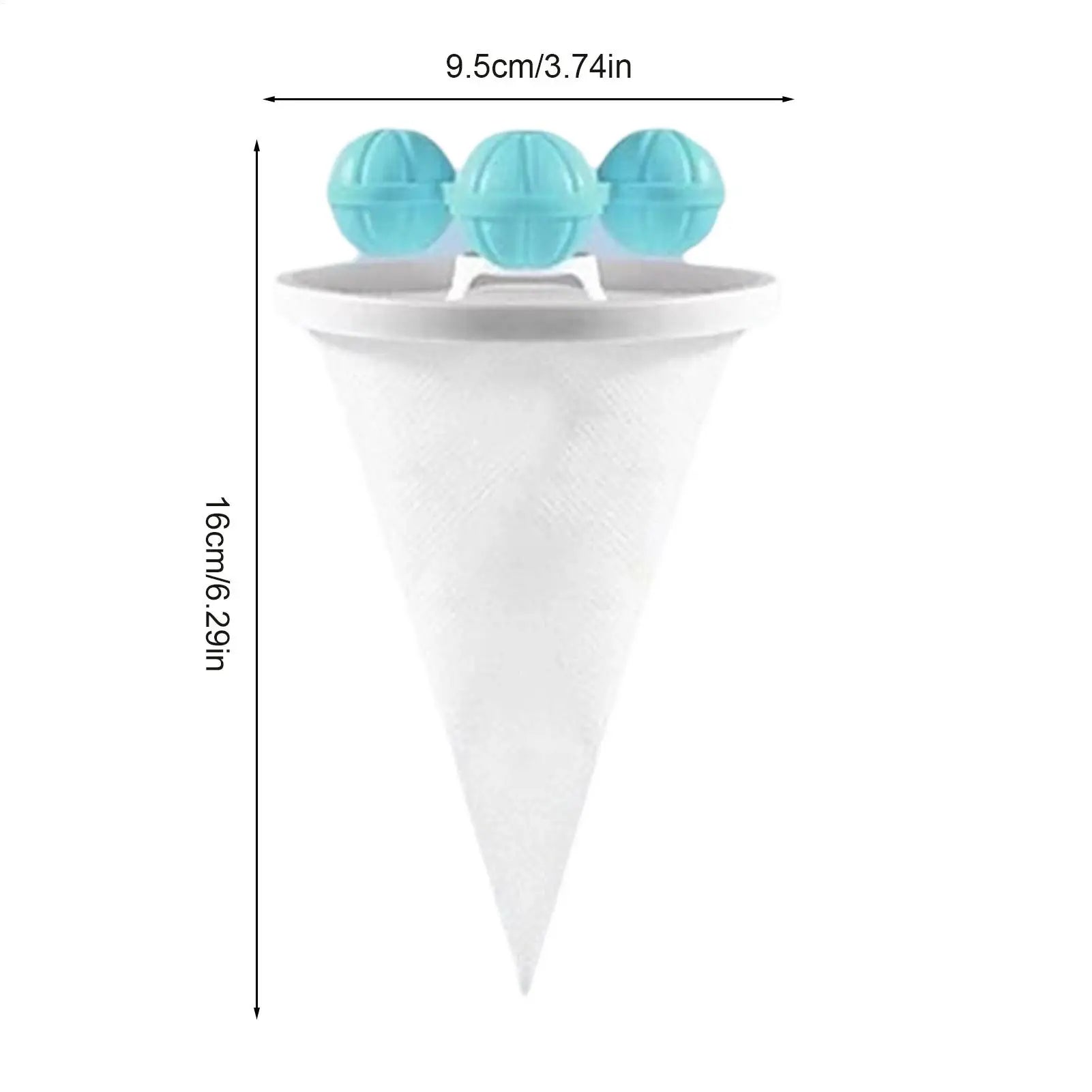 3Pcs Washing Machine Filter Net Floating Lint Filter Mesh Bag Reusable Pet Hair Catcher Remover Laundry Cleaning Tool