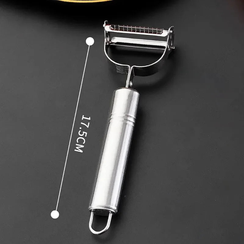 Multifunctional Vegetable Peeler Stainless Steel Potatoes Carrots Grater Fruit Peeler Cutter Melon Planer Kitchen Gadgets