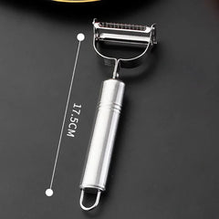 Multifunctional Vegetable Peeler Stainless Steel Potatoes Carrots Grater Fruit Peeler Cutter Melon Planer Kitchen Gadgets