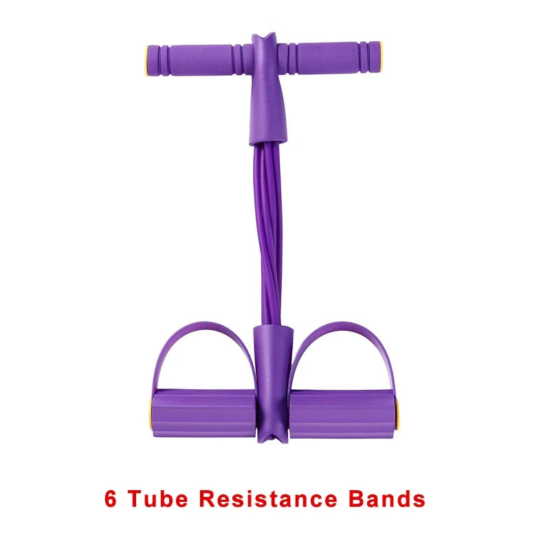 Tensioner Multi-Functional Household Fitness Yoga Abdominal Strengthening Elastic Band Tension Rope Sit-Up Assistive