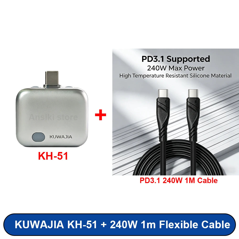 KUWAJIA KH-51 140W Fast Charging Power Disconnector Full Charge Auto Pop Separator for Mobile Phone Tablet