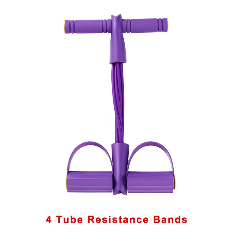 Tensioner Multi-Functional Household Fitness Yoga Abdominal Strengthening Elastic Band Tension Rope Sit-Up Assistive