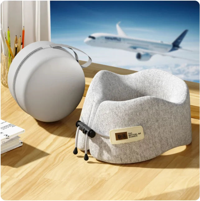 U Shaped Memory Foam Neck Pillows Soft Travel Pillow Massage Neck Pillow Sleeping Airplane Pillow Cervical Healthcare Bedding
