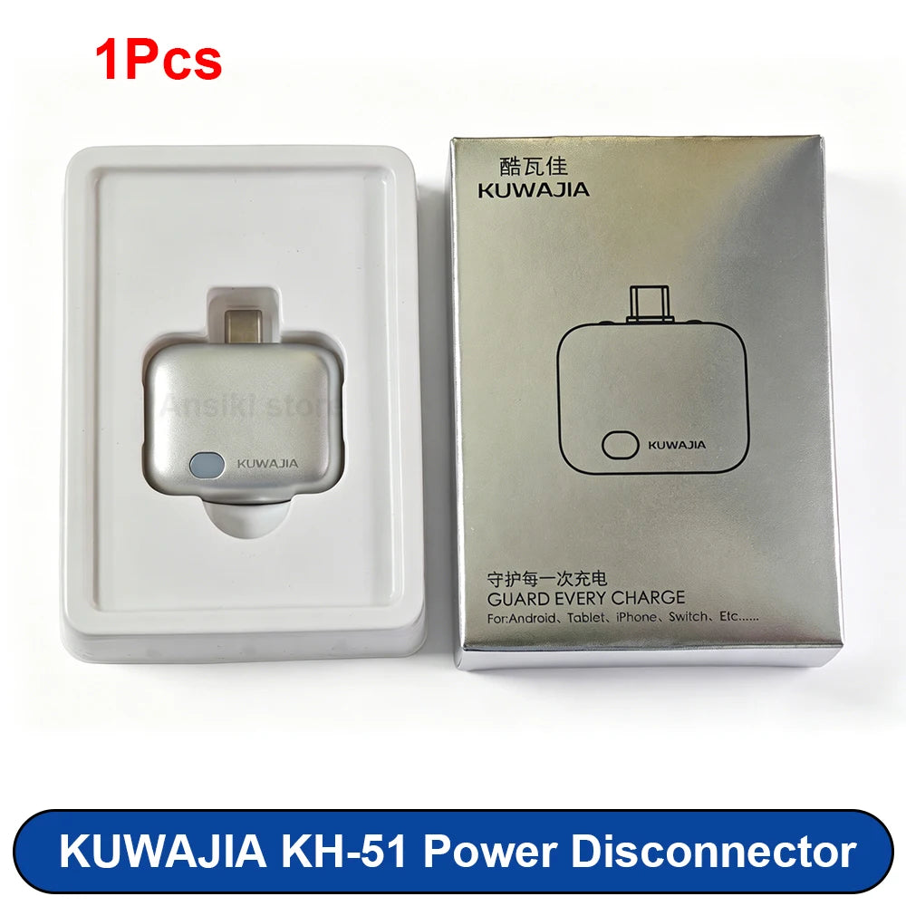 KUWAJIA KH-51 140W Fast Charging Power Disconnector Full Charge Auto Pop Separator for Mobile Phone Tablet