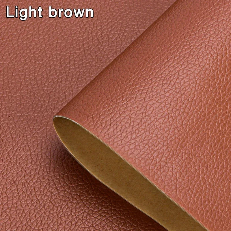 Self Adhesive Leather Genuine Repair Patch Tape Self-Adhesive House DIY Fix For Sofa Moto Car Seat Chair Bag Sticker Patches
