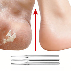 3/6pcs Stainless Steel Foot Razors,Removers for Dead Light Beige And,Foot Care Tools for Men and Women,Toenail Scraper Manicure