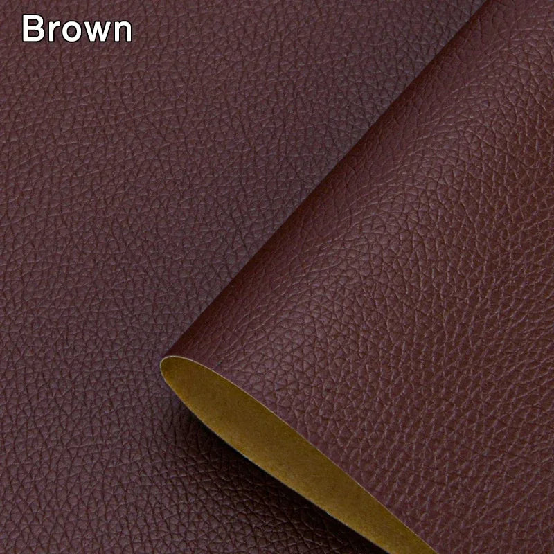 Self Adhesive Leather Genuine Repair Patch Tape Self-Adhesive House DIY Fix For Sofa Moto Car Seat Chair Bag Sticker Patches