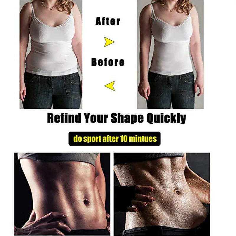CXZD New Sauna Waist Trainer Corset Sports Abdomen Belt Thigh Shapers Forming Workout Fitness Tummy Control Strap Slimming